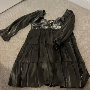 Women’s silver dress